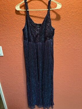 Tea Length Sleeveless Dress